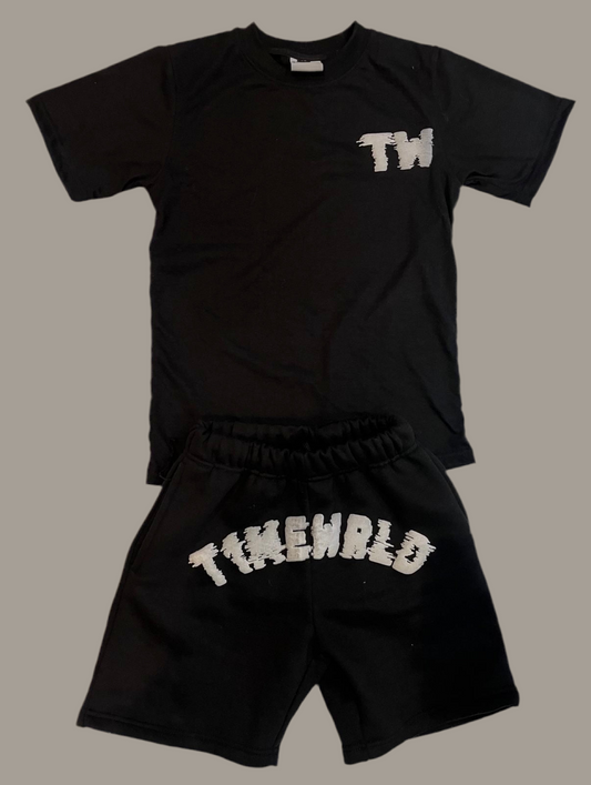Black Short Set