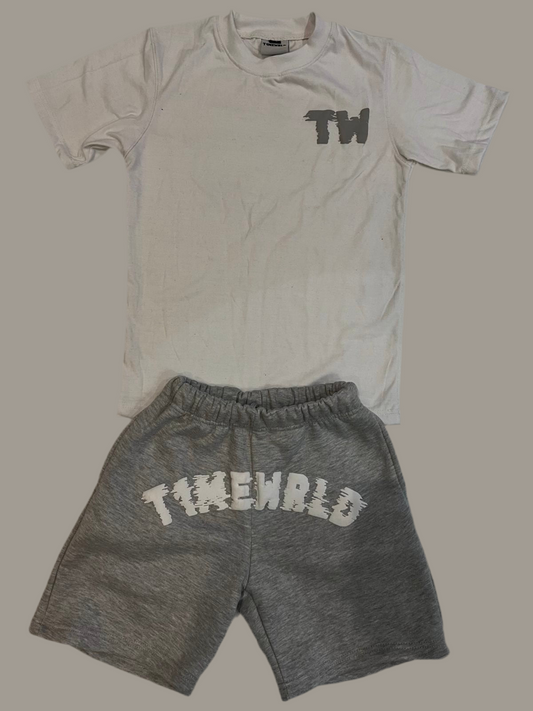 Grey Short Set
